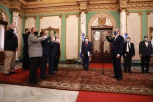 Juramenta Comisión Recuperacion Terreno del Estado