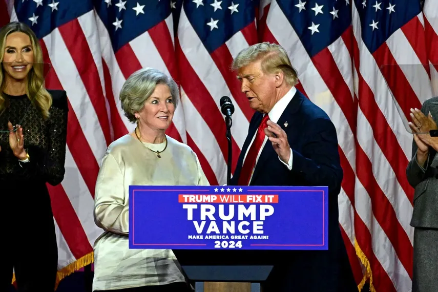 susie-wiles-y-trump-afp