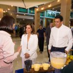 Ministro Collado recibe visita de la embajadora de los Estados Unidos, Leah Campos.