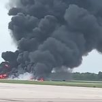 Mueren piloto y copiloto de aeronave que se estrelló en La Romana y que iba hacia Texas