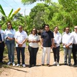 David Collado inicia segunda fase de reconstrucción vial en Arroyo Barril, Samaná